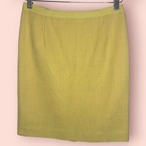 Vintage Banana Republic  Yellow Skirt, Size 0P